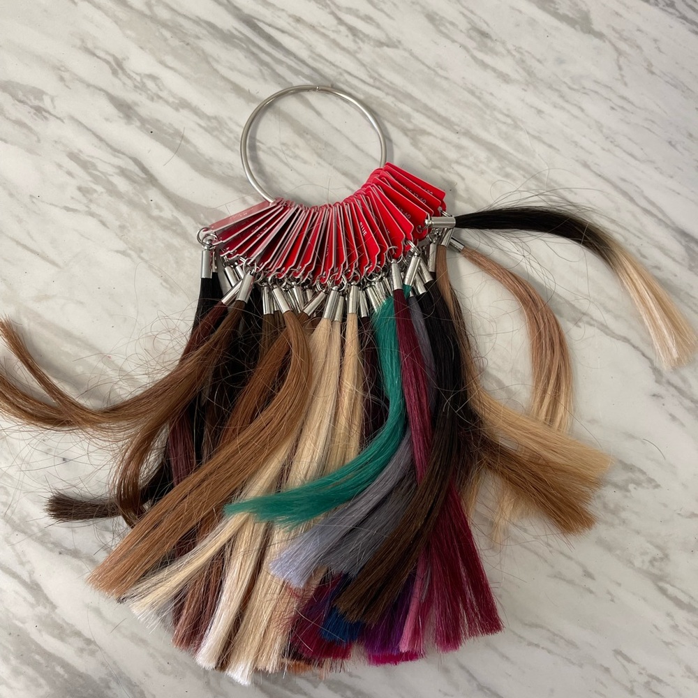 Hair Color Swatch Ring by Babe Hair